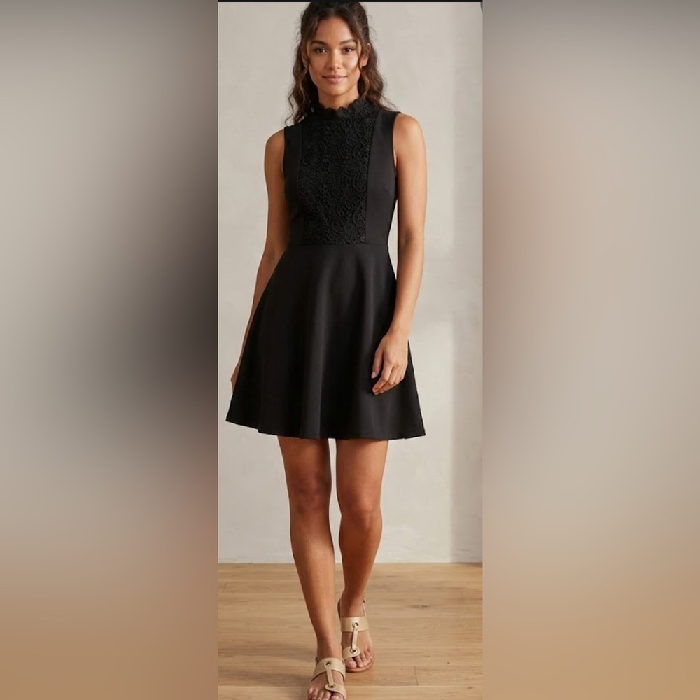 Zara Black Sleeveless Dress